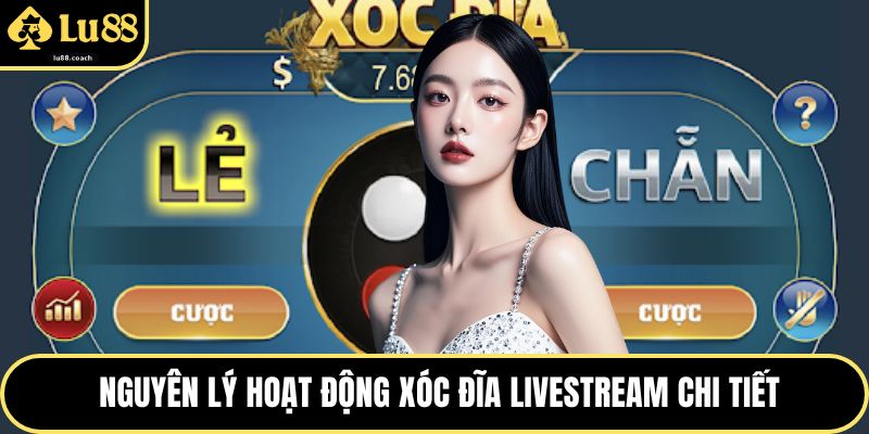 Nguyên lý hoạt động xóc đĩa livestream chi tiết