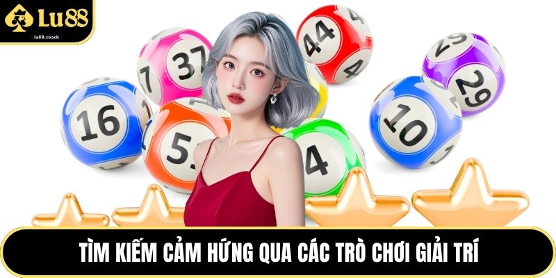 Tìm kiếm cảm hứng qua các trò chơi giải trí